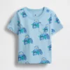 Τ-shirt με τσέπη για βρέφη & νήπια, σε συνδυασμό χρωμάτων