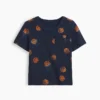 Τ-shirt με τσέπη για βρέφη & νήπια, σε συνδυασμό χρωμάτων
