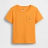 Τ-shirt με τσέπη για βρέφη & νήπια, σε συνδυασμό χρωμάτων