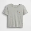 Τ-shirt με τσέπη για βρέφη & νήπια, σε συνδυασμό χρωμάτων