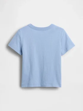 Τ-shirt με τσέπη για βρέφη & νήπια, σε συνδυασμό χρωμάτων
