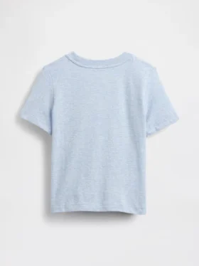 Τ-shirt με τσέπη για βρέφη & νήπια, σε συνδυασμό χρωμάτων