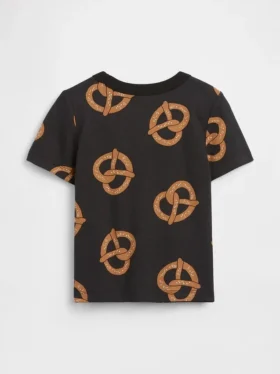 Τ-shirt με τσέπη για βρέφη & νήπια, σε συνδυασμό χρωμάτων