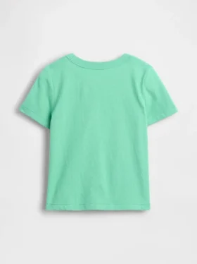 Τ-shirt με τσέπη για βρέφη & νήπια, σε συνδυασμό χρωμάτων