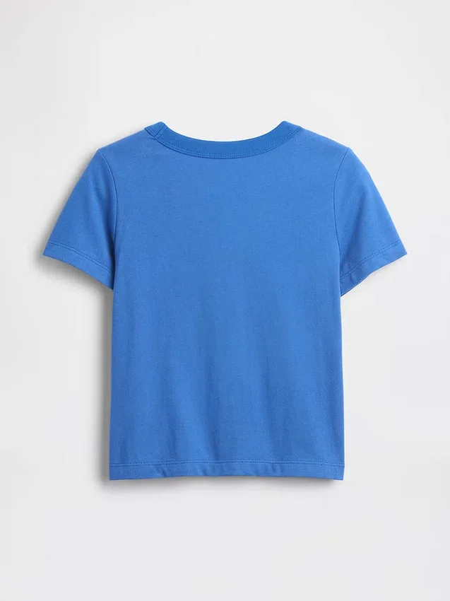 Τ-shirt με τσέπη για βρέφη & νήπια, σε συνδυασμό χρωμάτων