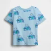 Τ-shirt με τσέπη για βρέφη & νήπια, σε συνδυασμό χρωμάτων