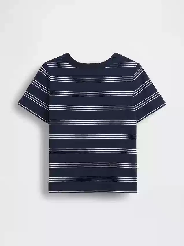 Τ-shirt με τσέπη για βρέφη & νήπια, σε συνδυασμό χρωμάτων