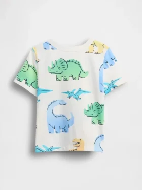 Τ-shirt με τσέπη για βρέφη & νήπια, σε συνδυασμό χρωμάτων