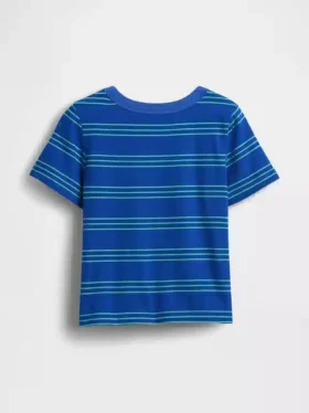 Τ-shirt με τσέπη για βρέφη & νήπια, σε συνδυασμό χρωμάτων