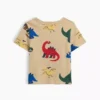 Τ-shirt με τσέπη για βρέφη & νήπια, σε συνδυασμό χρωμάτων