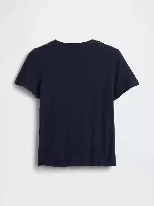 Τ-shirt με τσέπη για βρέφη & νήπια, σε συνδυασμό χρωμάτων