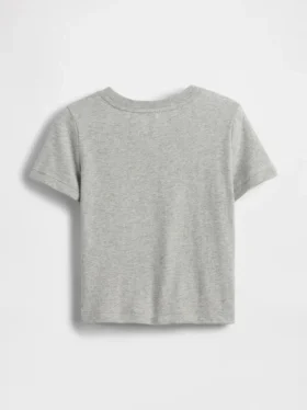 Τ-shirt με τσέπη για βρέφη & νήπια, σε συνδυασμό χρωμάτων