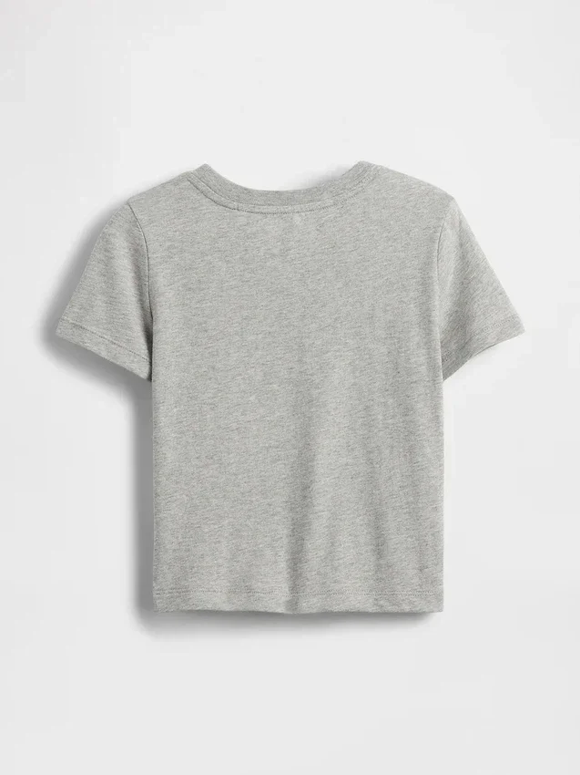 Τ-shirt με τσέπη για βρέφη & νήπια, σε συνδυασμό χρωμάτων