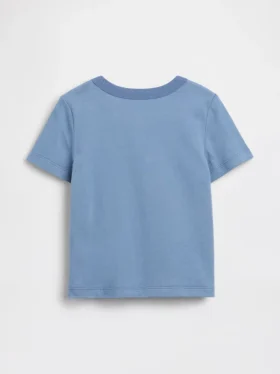 Τ-shirt με τσέπη για βρέφη & νήπια, σε συνδυασμό χρωμάτων
