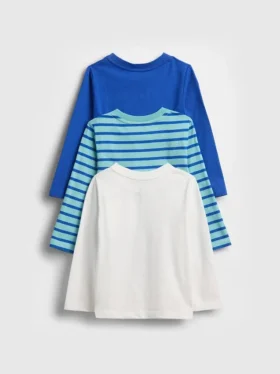 T-shirt με τσέπη για βρέφη & νήπια, σε συνδυασμούς χρωμάτων