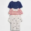 T-shirt με τσέπη για βρέφη & νήπια, σε συνδυασμούς (πακέτο 3 τεμαχίων)