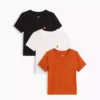 T-shirt με τσέπη για βρέφη & νήπια, σε συνδυασμούς (πακέτο 3 τεμαχίων)