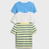 T-shirt με τσέπη για βρέφη & νήπια, σε συνδυασμούς (πακέτο 3 τεμαχίων)