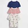 T-shirt με τσέπη για βρέφη & νήπια, σε συνδυασμούς (πακέτο 3 τεμαχίων)