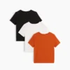 T-shirt με τσέπη για βρέφη & νήπια, σε συνδυασμούς (πακέτο 3 τεμαχίων)