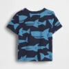 T-shirt με τσέπη και τυπωμένα μοτίβα για βρέφη & νήπια, ιδανικό για συνδυασμούς