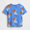 T-shirt με τσέπη και τυπωμένα μοτίβα για βρέφη & νήπια, ιδανικό για συνδυασμούς