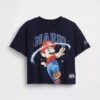 Τ-shirt με υπερμεγέθη γραφικά Super Mario για νήπια
