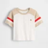 T-shirt ποδοσφαίρου με ραγκλάν για βρέφη & νήπια