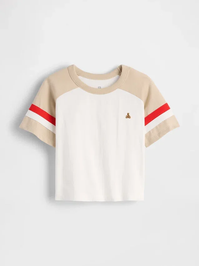 T-shirt ποδοσφαίρου με ραγκλάν για βρέφη & νήπια