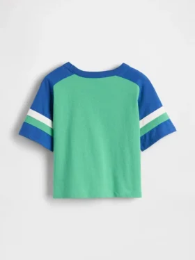 T-shirt ποδοσφαίρου με ραγκλάν για βρέφη & νήπια