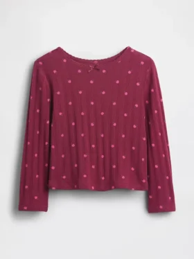T-shirt Pointelle για βρέφη & νήπια