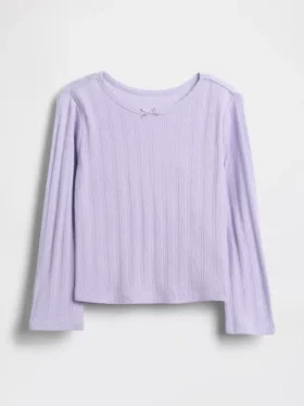 T-shirt Pointelle για βρέφη & νήπια