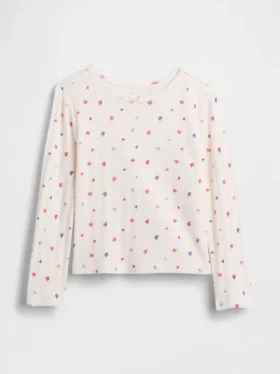 T-shirt Pointelle για βρέφη & νήπια