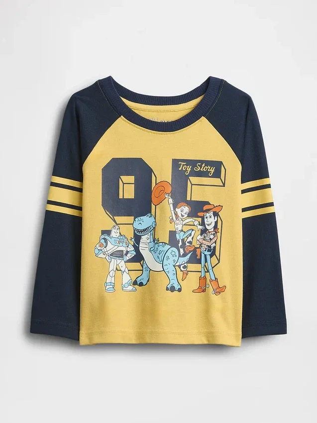 T-shirt Raglan από τζέρσεϊ GAP × Disney για Βρέφη & Νήπια