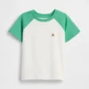 T-shirt Raglan για Βρέφη & Νήπια, σε συνδυασμό χρωμάτων