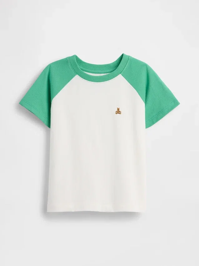 T-shirt Raglan για Βρέφη & Νήπια, σε συνδυασμό χρωμάτων