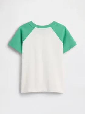 T-shirt Raglan για Βρέφη & Νήπια, σε συνδυασμό χρωμάτων
