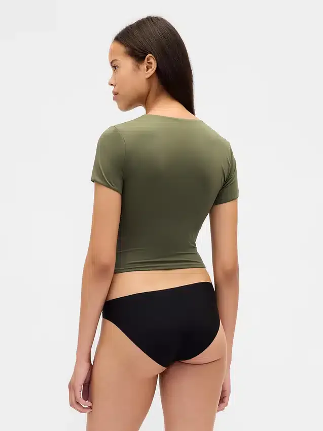 T-shirt Secondskin Crop