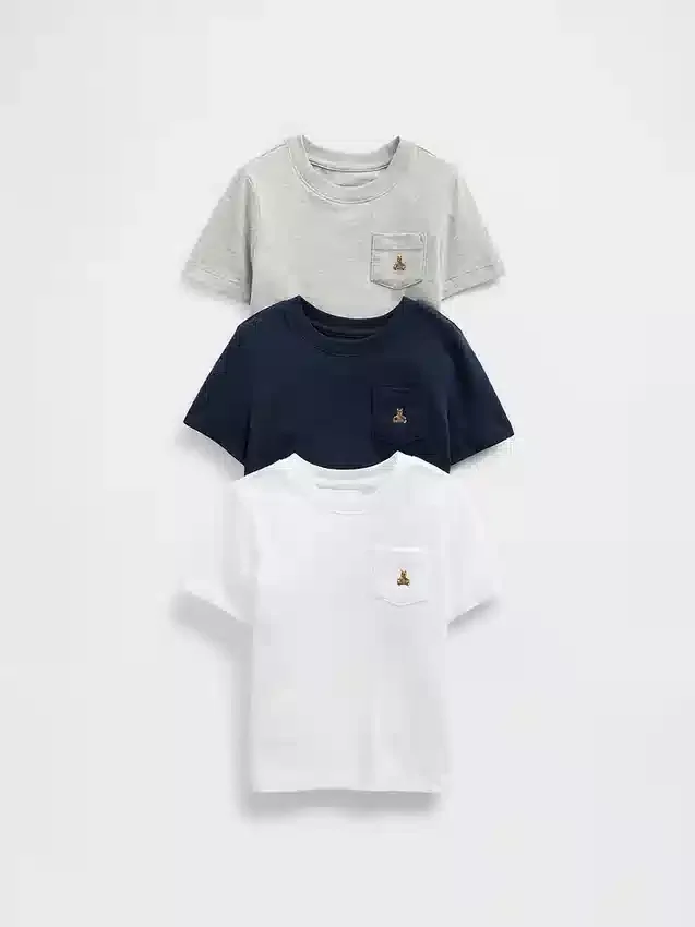 T-shirts για βρέφη & νήπια, συνδυαστικά (σετ 3 τεμαχίων)