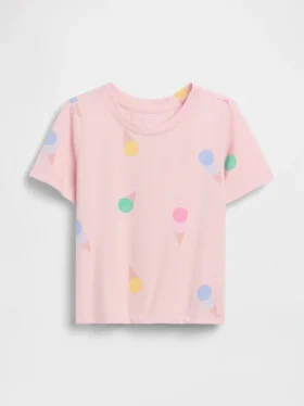 T-shirts με τυπωμένα μοτίβα για βρέφη & νήπια, ιδανικά για συνδυασμούς