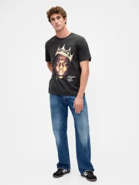 The Notorious B.I.G. Φαρδύ T-shirt με γραφικά