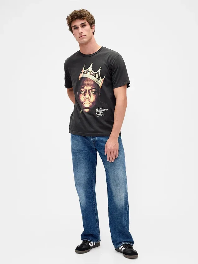 The Notorious B.I.G. Φαρδύ T-shirt με γραφικά