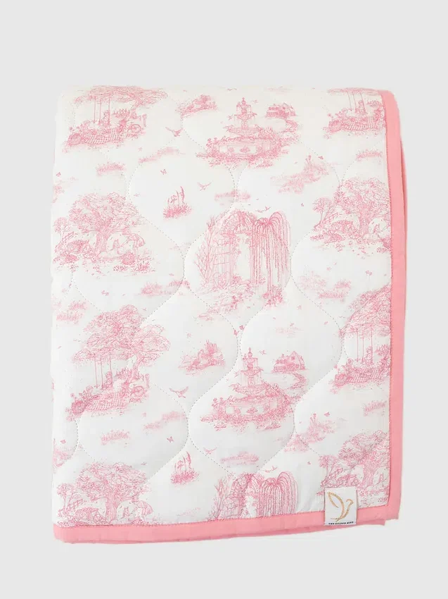 Το καπιτονέ χαλάκι παιχνιδιού «Gilded Bird Spring Toile»