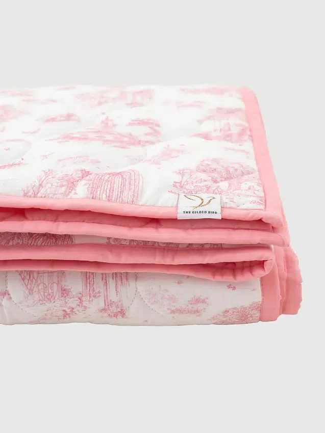 Το καπιτονέ χαλάκι παιχνιδιού «Gilded Bird Spring Toile»