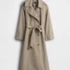 Τρέντς κοτ σε oversized γραμμή