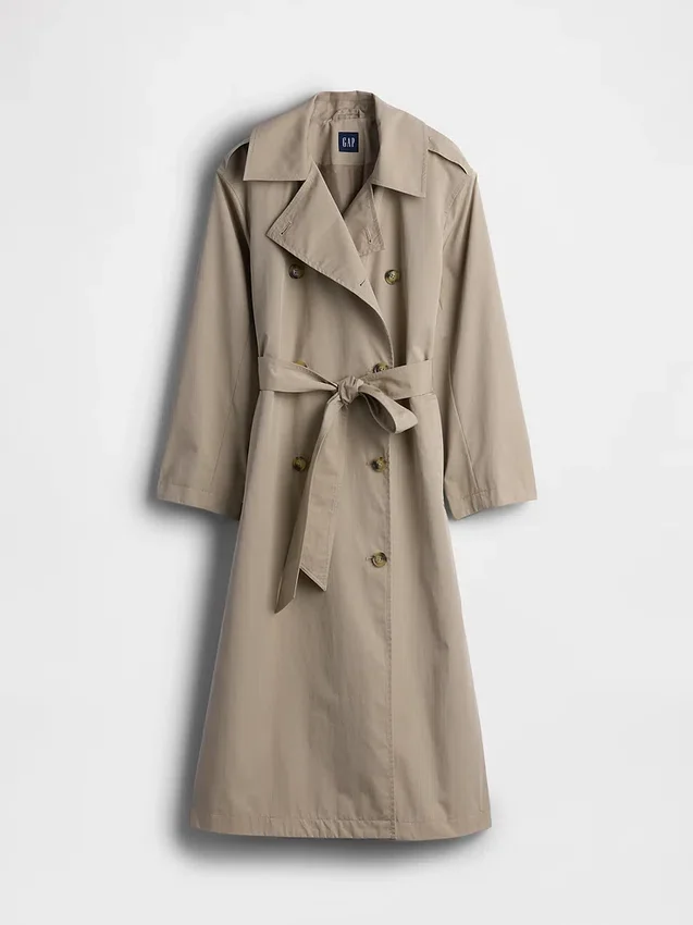 Τρέντς κοτ σε oversized γραμμή