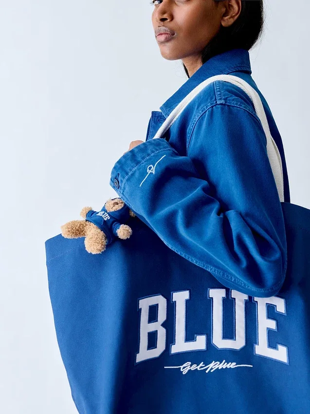 Τσάντα καμβά «Get Blue»