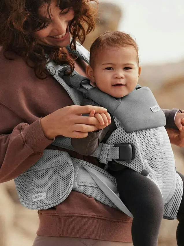 Τσάντα με τσέπες από πλέγμα Babybjorn για μάρσιπο