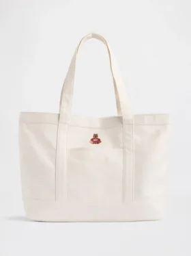 Τσάντα tote από τζιν με λογότυπο Brannan Bear