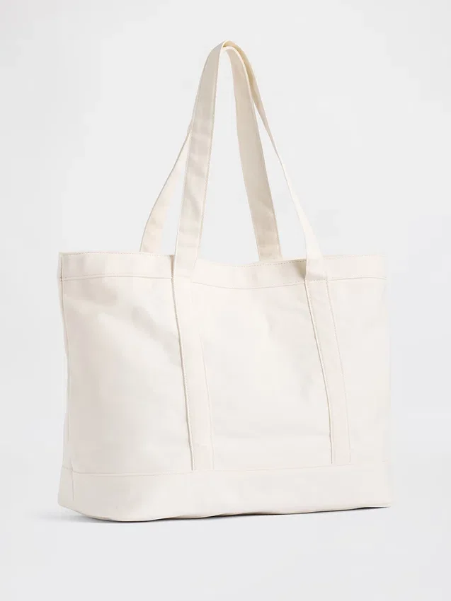 Τσάντα tote από τζιν με λογότυπο Brannan Bear